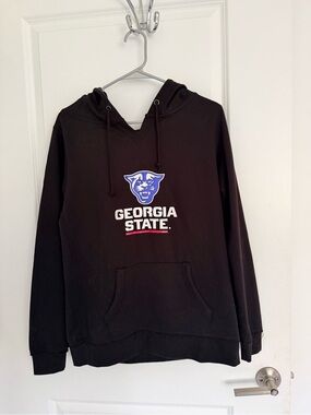 Georgia State Black Crewneck Sweatshirt for Men